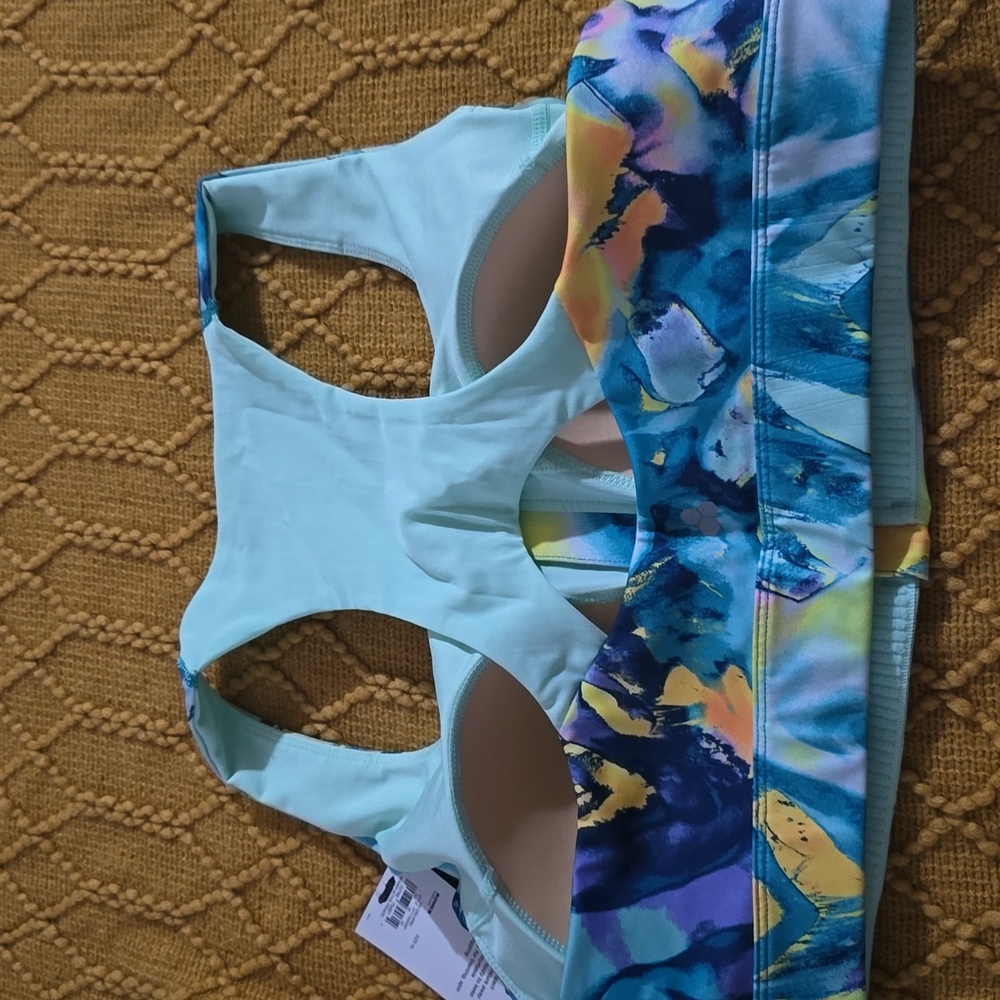 Tek Gear - Blue and Purple Sports Bra-Women's - Picture 6 of 6
